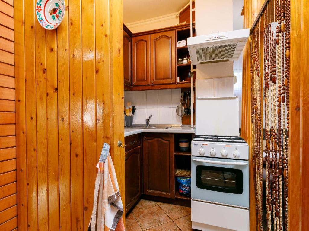 Kuchyň nebo kuchyňský kout v ubytování Holiday Home Flamingo by Interhome