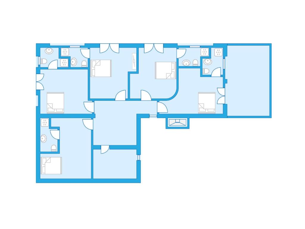 Plán poschodí v ubytovaní Holiday Home La Gora by Interhome