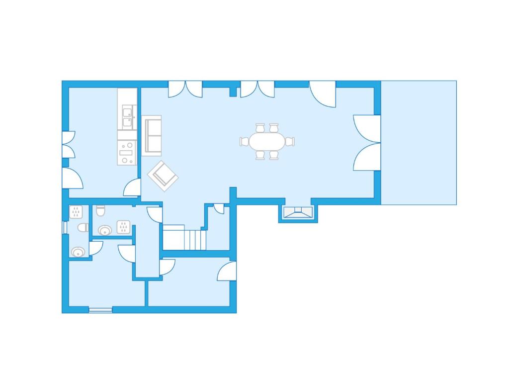 Plán poschodí v ubytovaní Holiday Home La Gora by Interhome