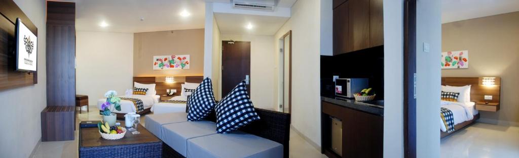 TV a/nebo společenská místnost v ubytování Grand Barong Resort