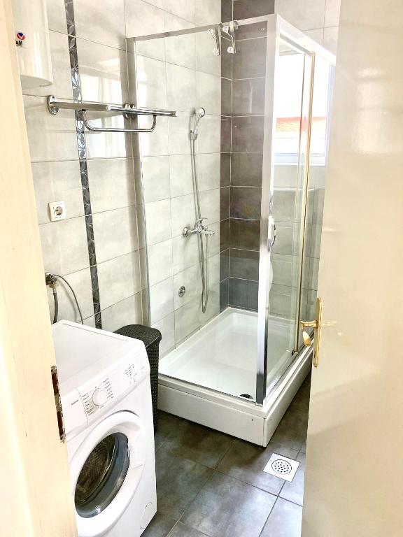 Koupelna v ubytování Apartman Lucija kuća za odmor