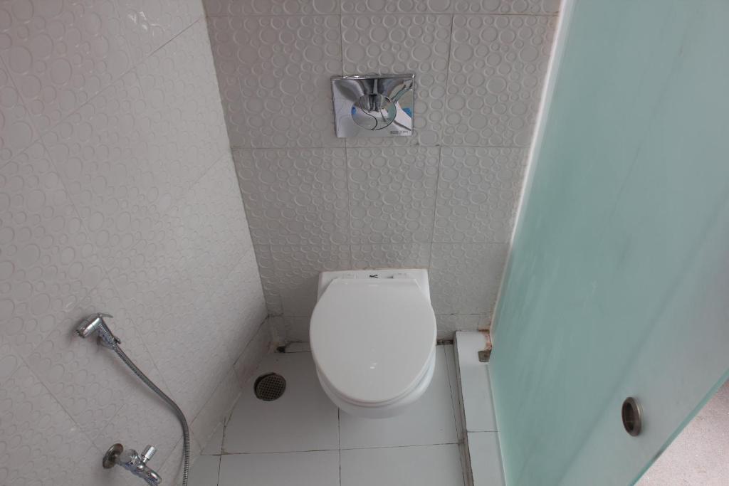 Koupelna v ubytování Hotel Nest International