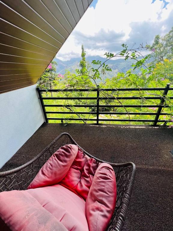 Balkón nebo terasa v ubytování Dolape Villa