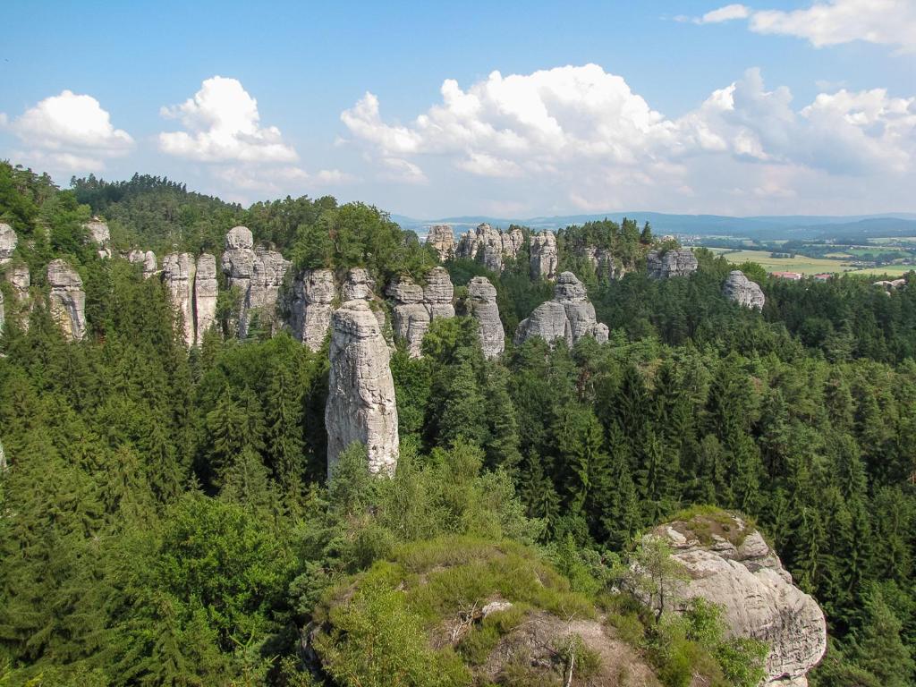 Paesaggio naturale nelle vicinanze della casa vacanze