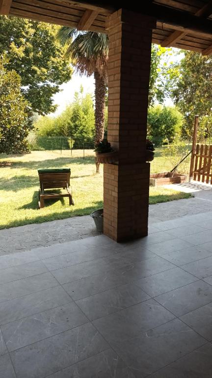 Zahrada ubytování Il Conte di Montechiaro Rural B&B