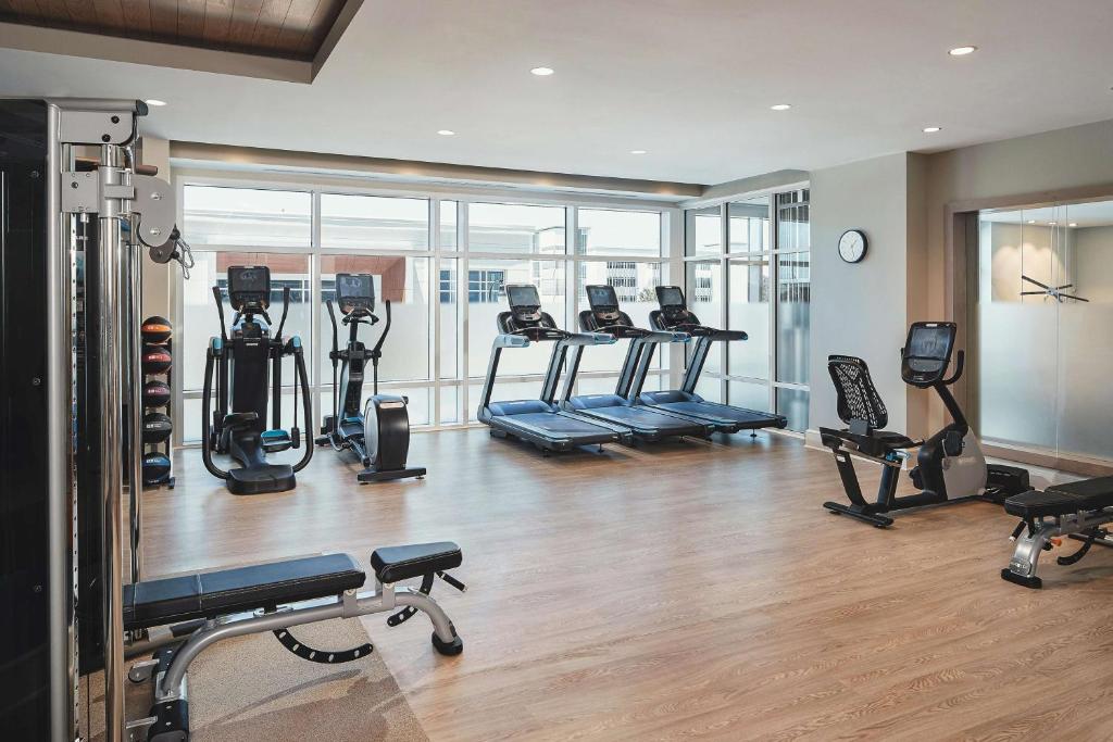 Fitness centrum a/nebo fitness zařízení v ubytování Hilton Grand Vacations Club Ocean Enclave Myrtle Beach