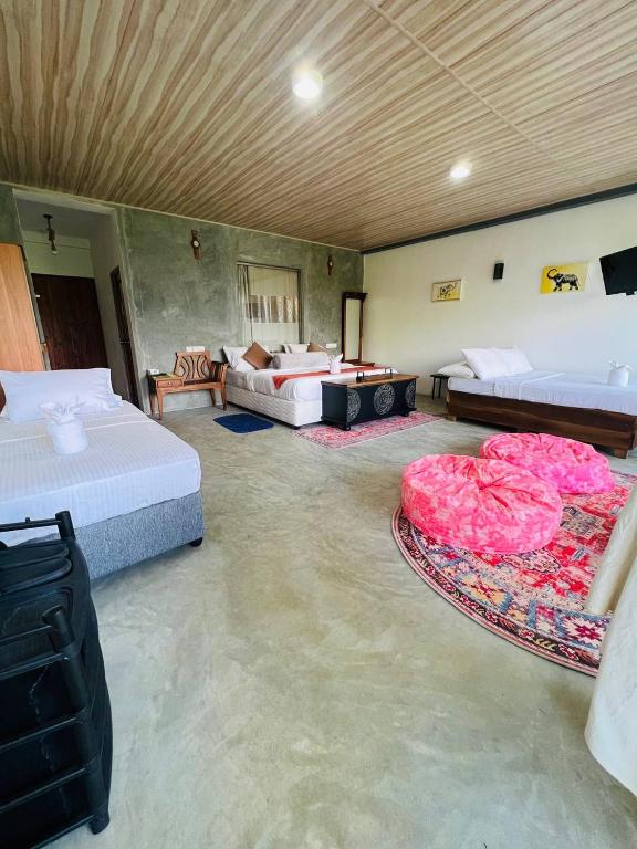 Postel nebo postele na pokoji v ubytování Dolape Villa