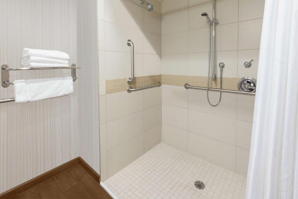Hilton Garden Inn Pittsburgh University Place - Salle Queen Avec Mobilité / Audience Baignoire Accessible
