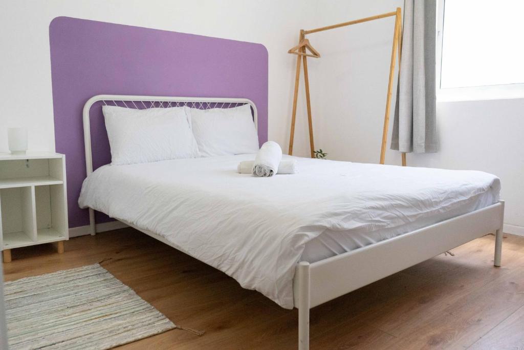 Letto o letti in una camera di Ajami Guest House
