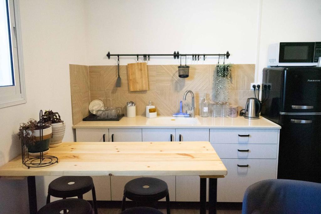 Cucina o angolo cottura di Ajami Guest House