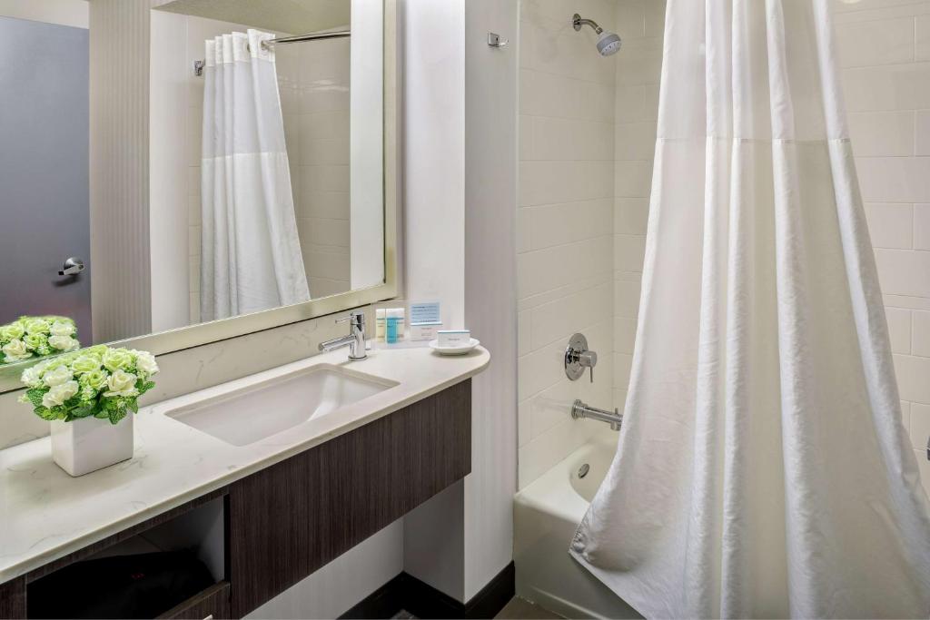 Koupelna v ubytování Hampton Inn & Suites Palm Desert