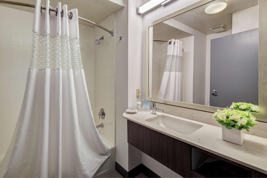 Koupelna v ubytování Hampton Inn & Suites Palm Desert