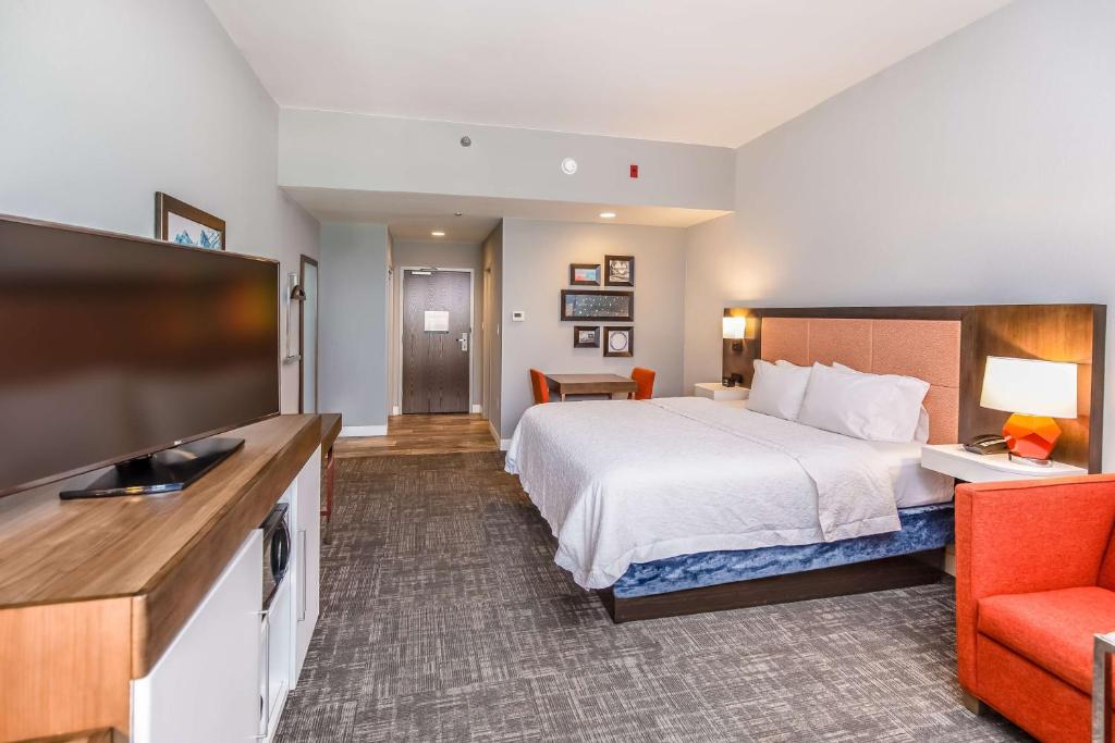Hampton Inn Pensacola Beach - Chambre King Avec Balcon - Vue Sur Le Golfe