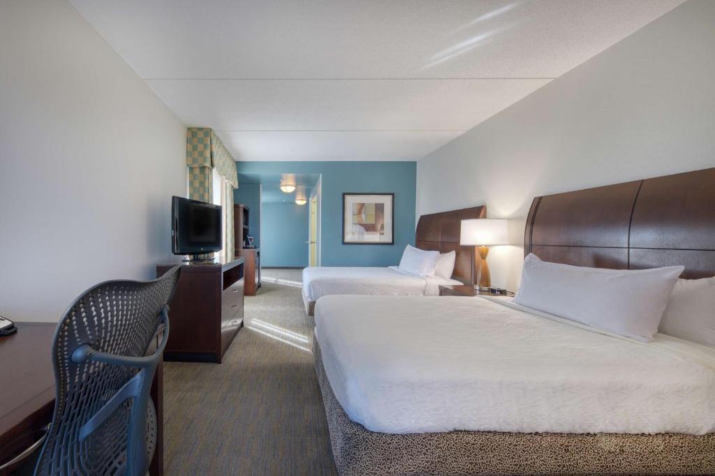 Hilton Garden Inn Durham Southpoint - Habitación Esquinera Con Dos Camas Tamaño Queen
