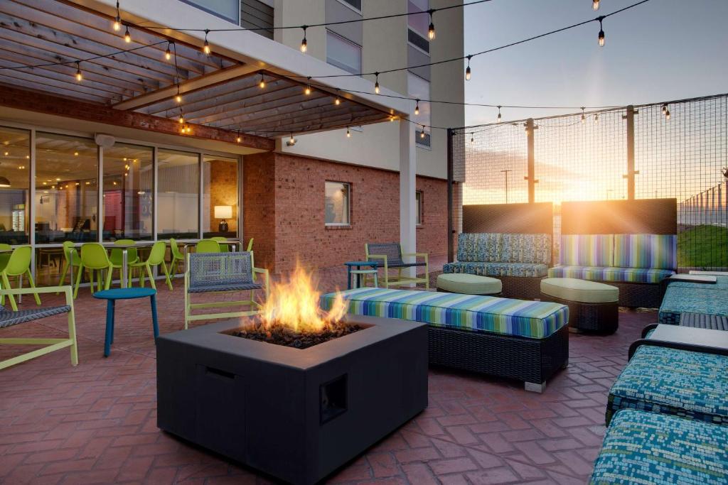 Posezení v ubytování Home2 Suites By Hilton Lewes Rehoboth Beach