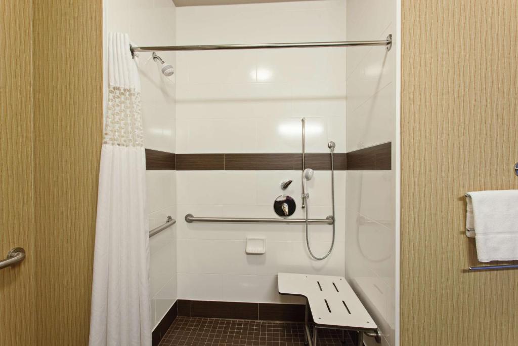 Koupelna v ubytování Hampton Inn Seattle/Everett Downtown