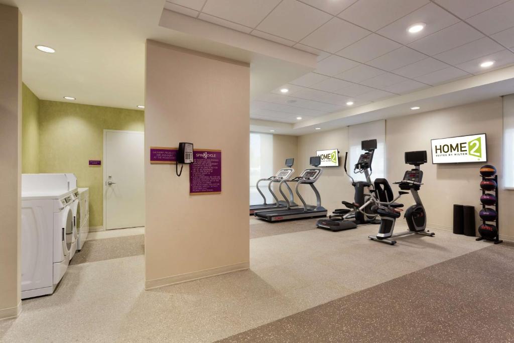 Fitness centrum a/nebo fitness zařízení v ubytování Home2 Suites by Hilton Lehi/Thanksgiving Point