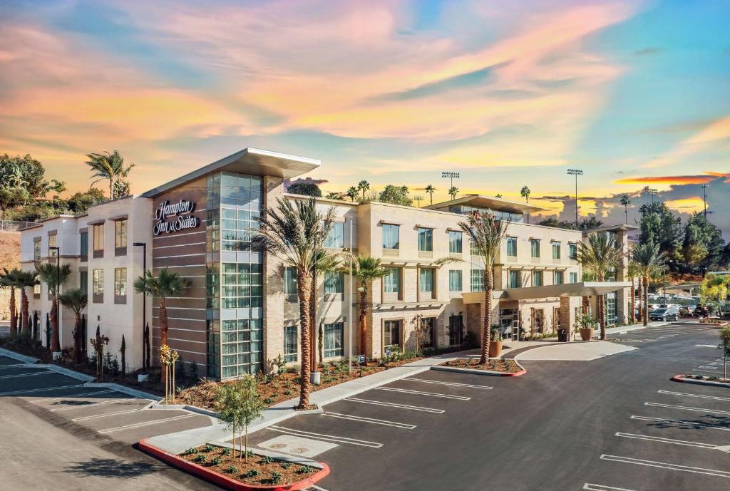 an image of a street in front of a hotel at Hampton Inn & Suites by Hilton Mission Viejo Laguna San Juan Capistrano in Mission Viejo