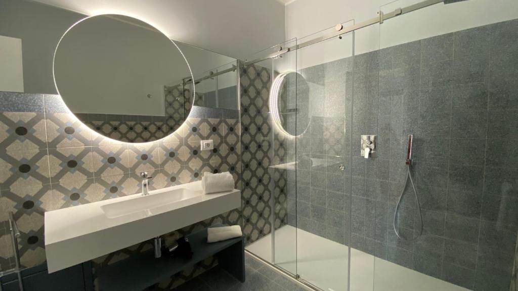 Koupelna v ubytování Lanterne Magiche Ortigia Suites