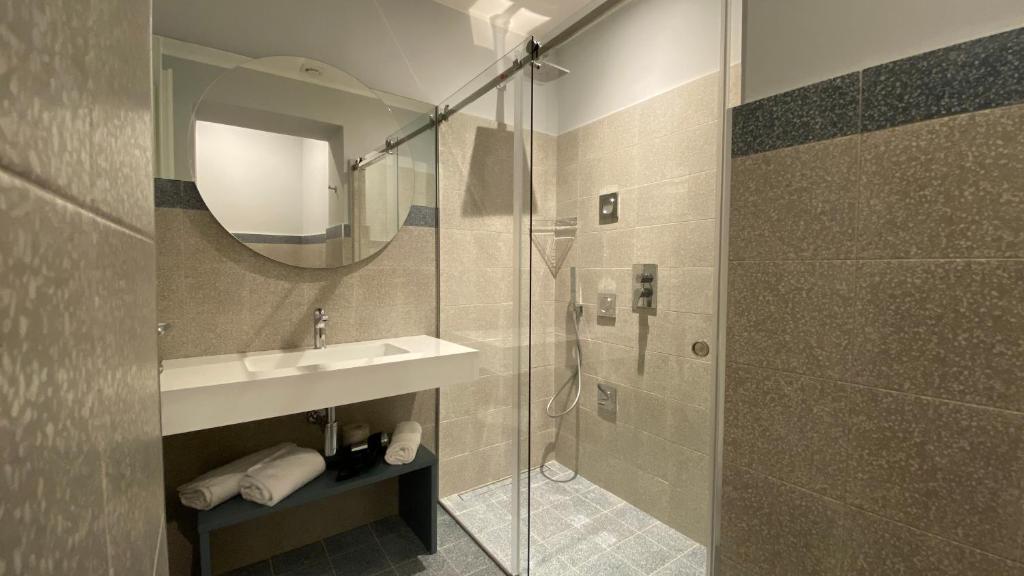 Koupelna v ubytování Lanterne Magiche Ortigia Suites