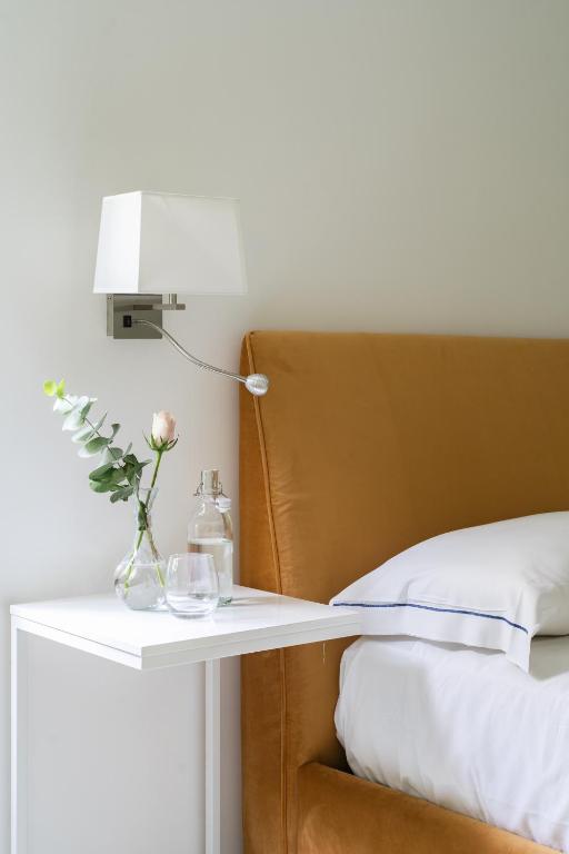Postel nebo postele na pokoji v ubytování Residenza Amalphia