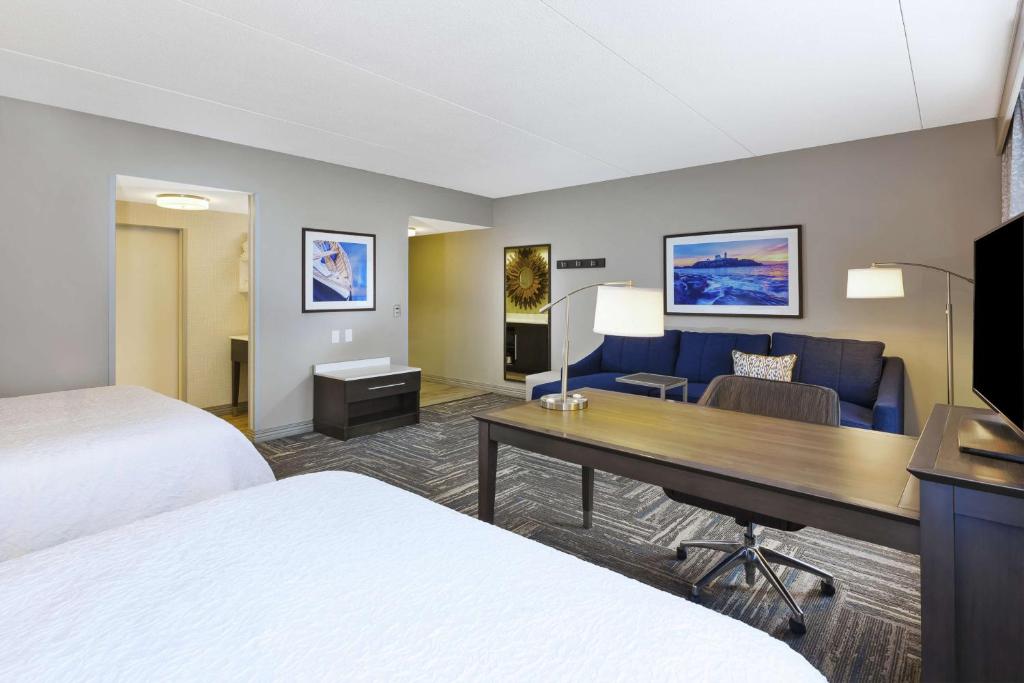 Hampton Inn & Suites Wells-Ogunquit - Suite Estudio Con 2 Camas Grandes - No Fumadores