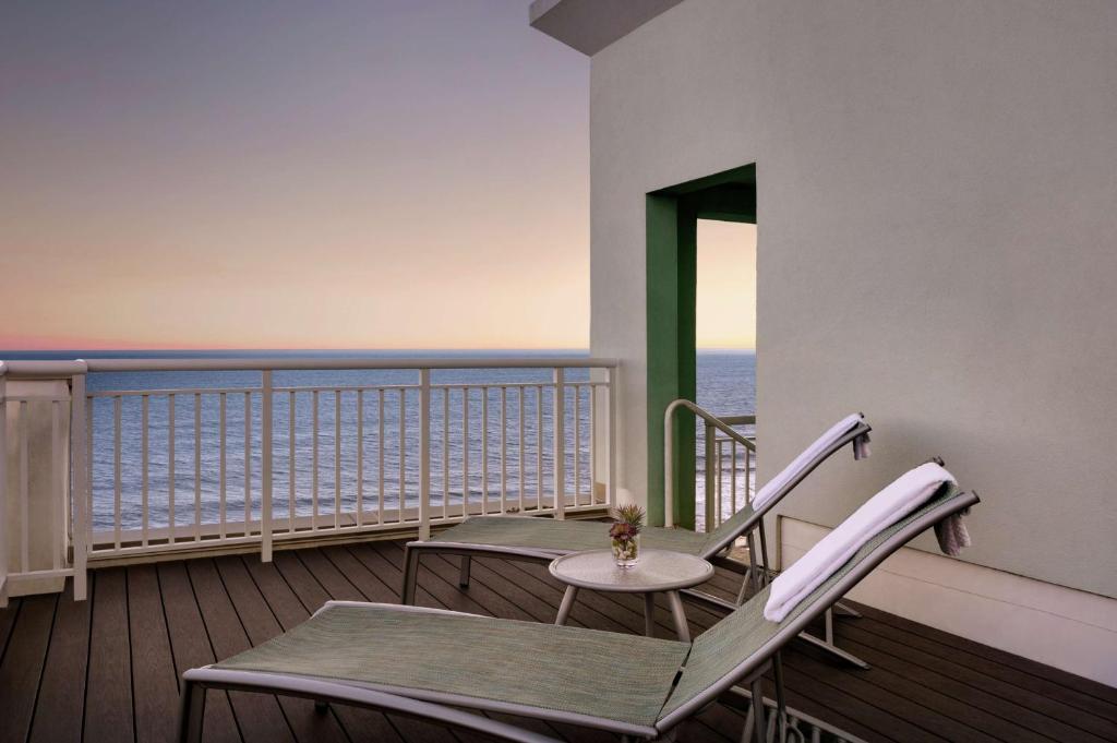 Hilton Suites Ocean City Oceanfront - Suite Queen Con Dos Camas Queen Y Terraza - Frente Al Mar