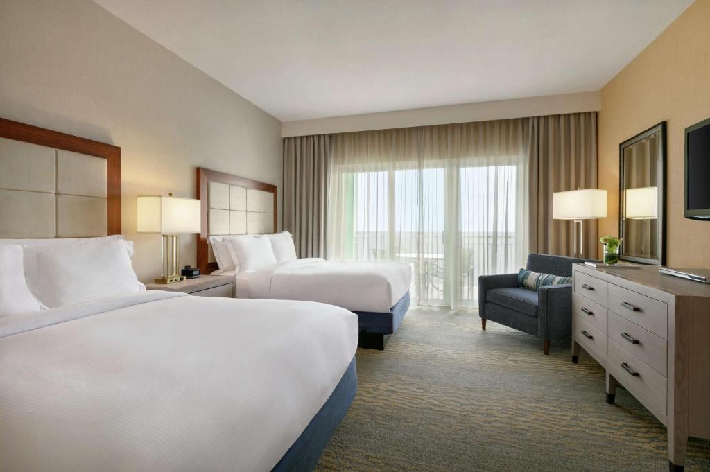 Hilton Suites Ocean City Oceanfront - Suite Queen Con Dos Camas Queen - Junto A La Piscina