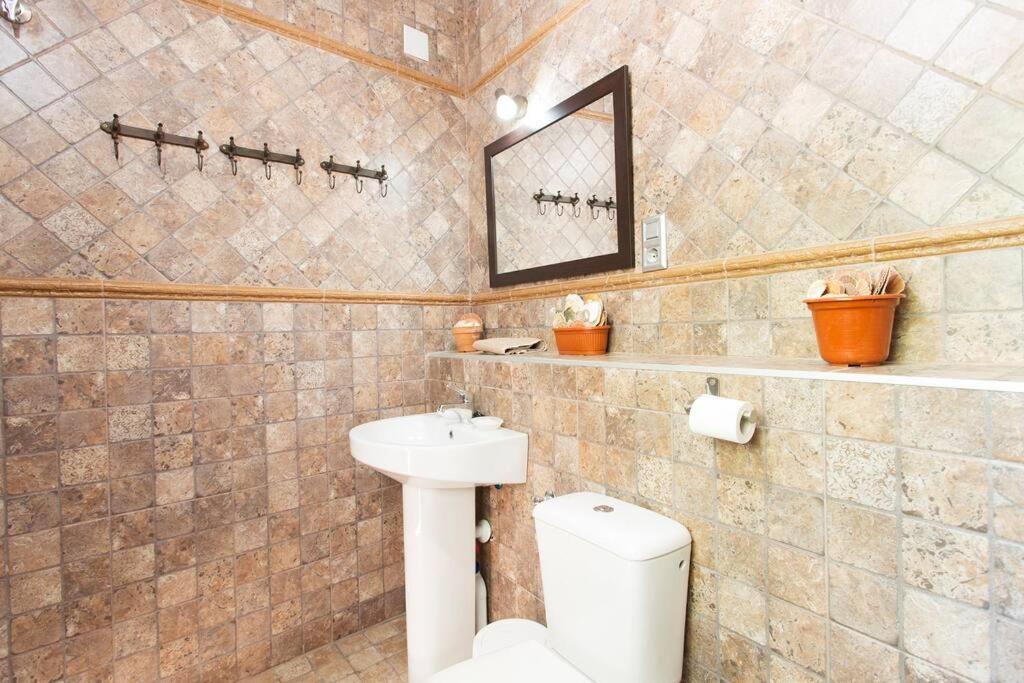 Koupelna v ubytování LabellaCasona