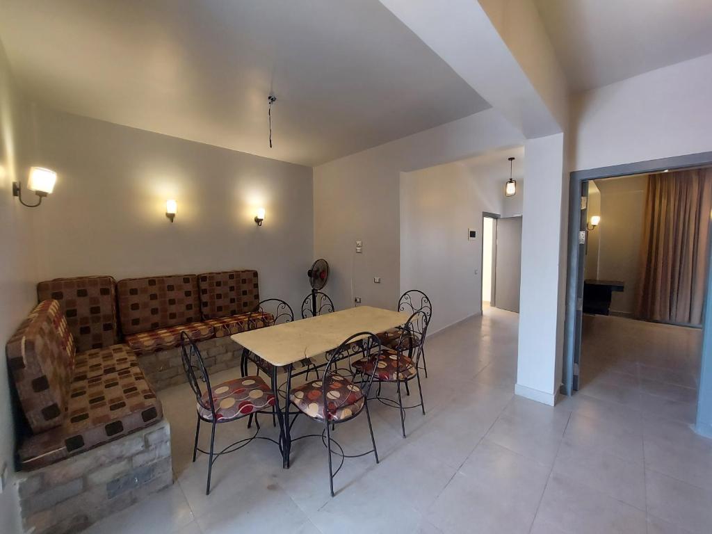 Posezení v ubytování La Perla Resort Ras Sudr