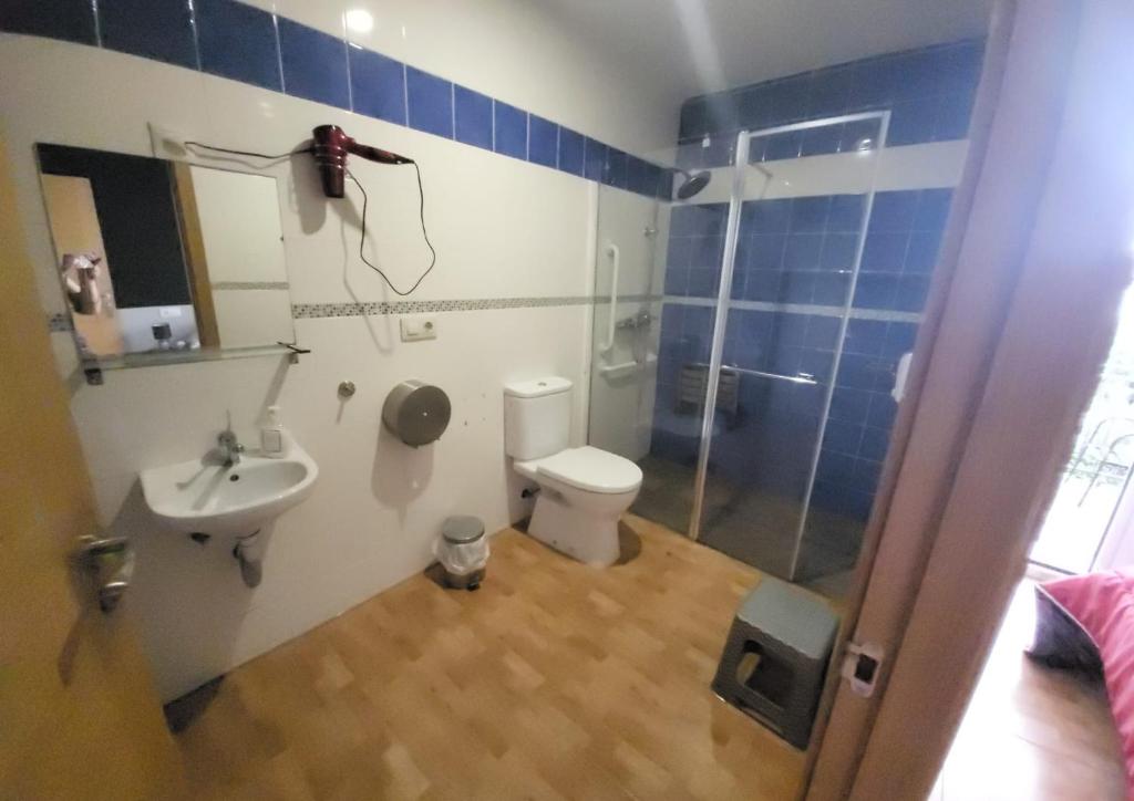 A bathroom at Mirador De Rouris