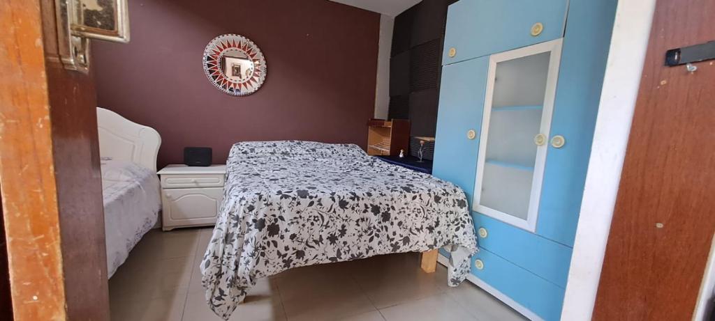 Ein Bett oder Betten in einem Zimmer der Unterkunft Lyfrago Departamento Temporario