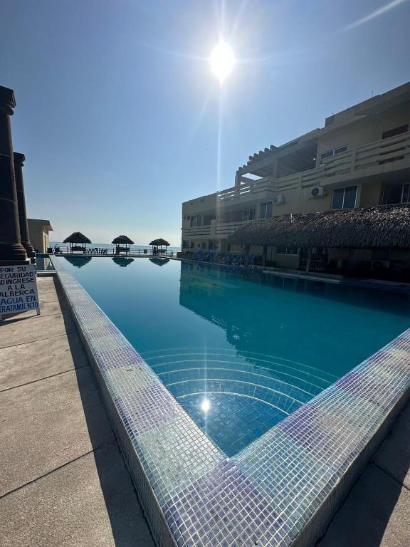 Bazén v ubytování Canadian Resort Veracruz nebo v jeho okolí