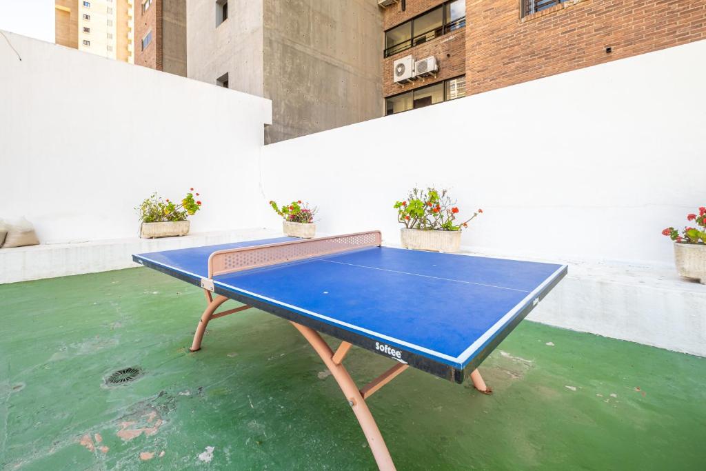 Los Gemelos 21-B Apartment Levante Beach ping-pongozási lehetőségei