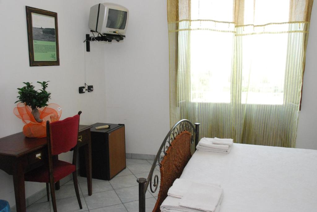 TV a/nebo společenská místnost v ubytování B&B Martius 2