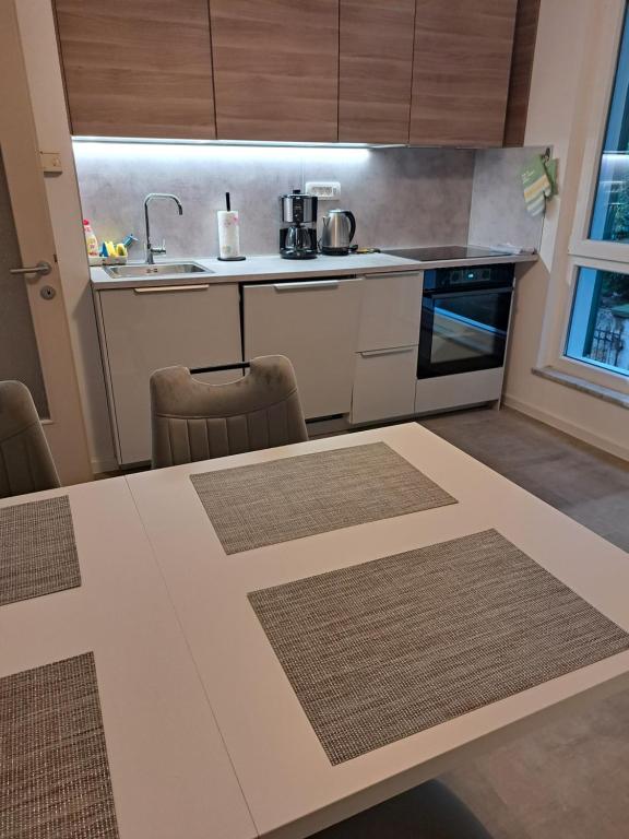 Η κουζίνα ή μικρή κουζίνα στο Apartment Grando