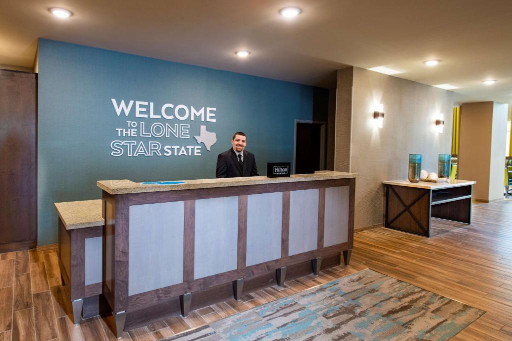 Vstupní hala nebo recepce v ubytování Hampton Inn & Suites Keller Town Center