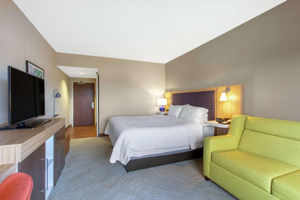 Hampton Inn & Suites Albany-Airport - Habitación Con Cama Extragrande - No Fumadores