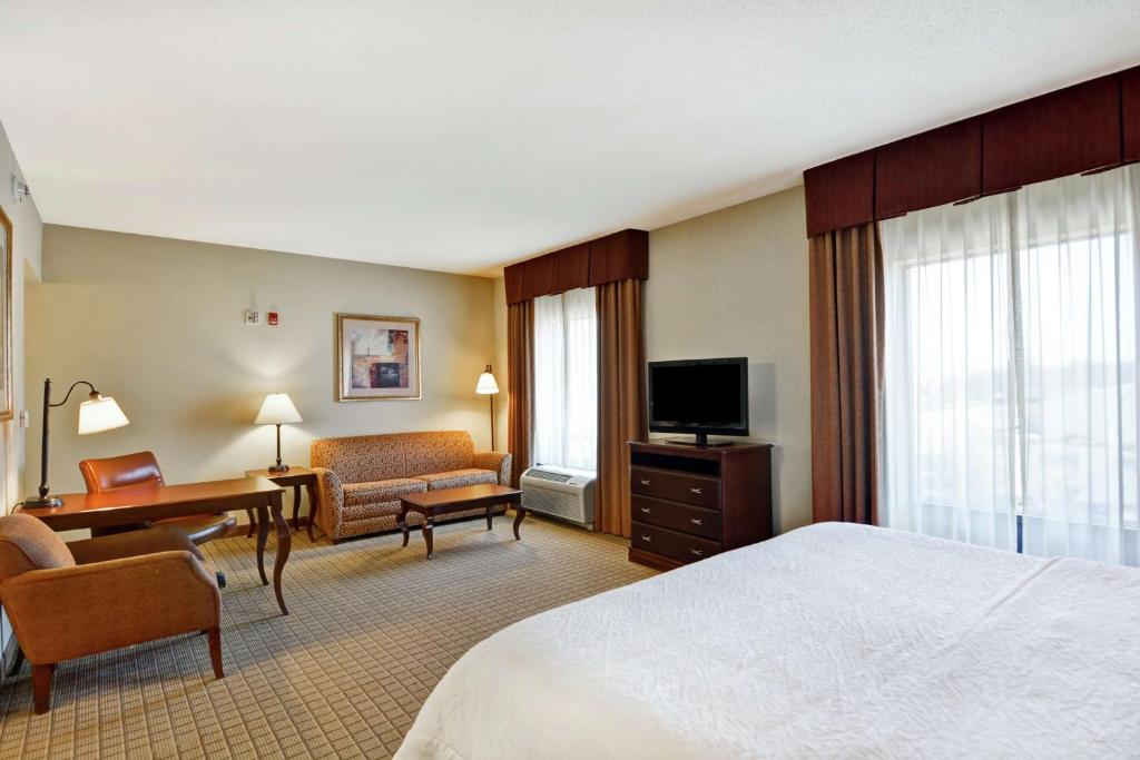 Hampton Inn and Suites Peoria at Grand Prairie - King Studio Suite - Niet -roken