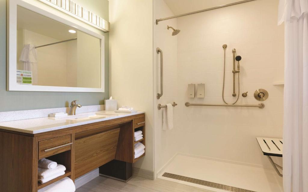 Koupelna v ubytování Home2 Suites by Hilton Bellingham