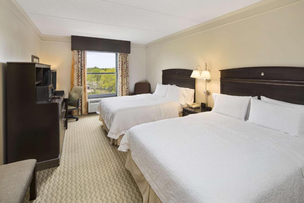 Hampton Inn Columbia I-20-Clemson Road - Kamer Met 2 Queensize Bedden – Niet-roken