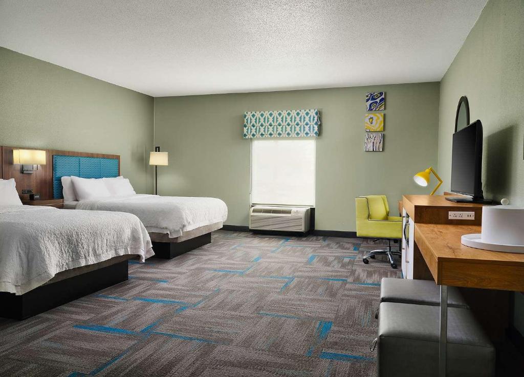 Hampton Inn Covington/Mandeville - Habitación Con 2 Camas Grandes - No Fumadores