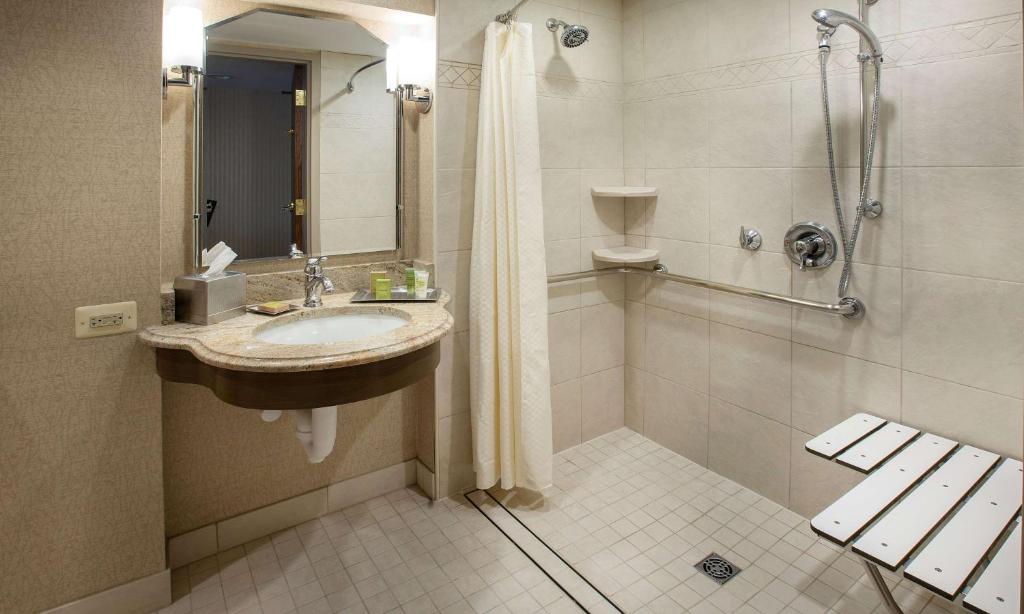 Hilton Chicago/Northbrook - Camera King Con Doccia Roll-In - Accessibile Alla Mobilità/Ascolto