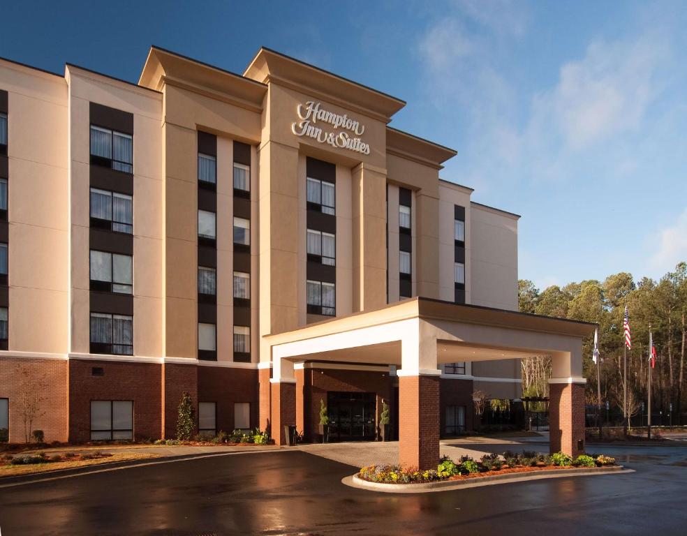 una representación del hampton inn suites durham en Hampton Inn & Suites by Hilton Augusta-Washington Rd, en Augusta