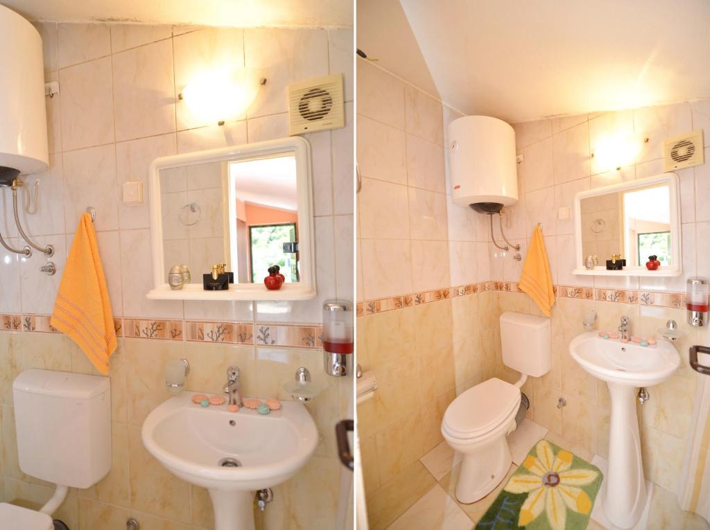 Savić Apartments tesisinde bir banyo