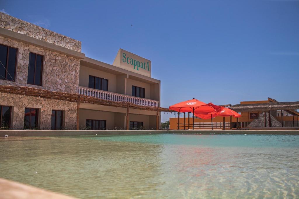 Bazén v ubytování Hotel Scappata nebo v jeho okolí