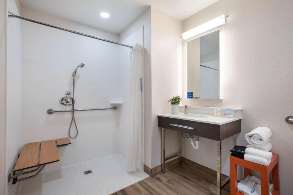 Koupelna v ubytování Hampton Inn Princeton