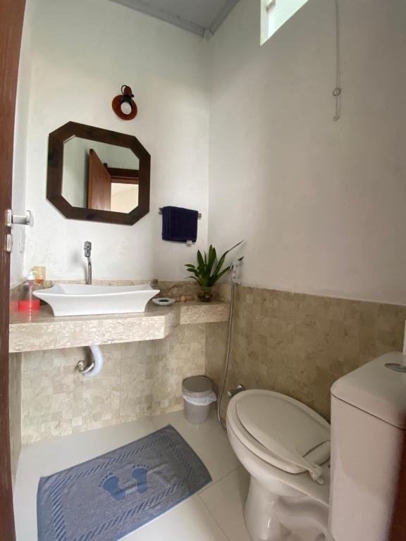Koupelna v ubytování Casa Caiçara