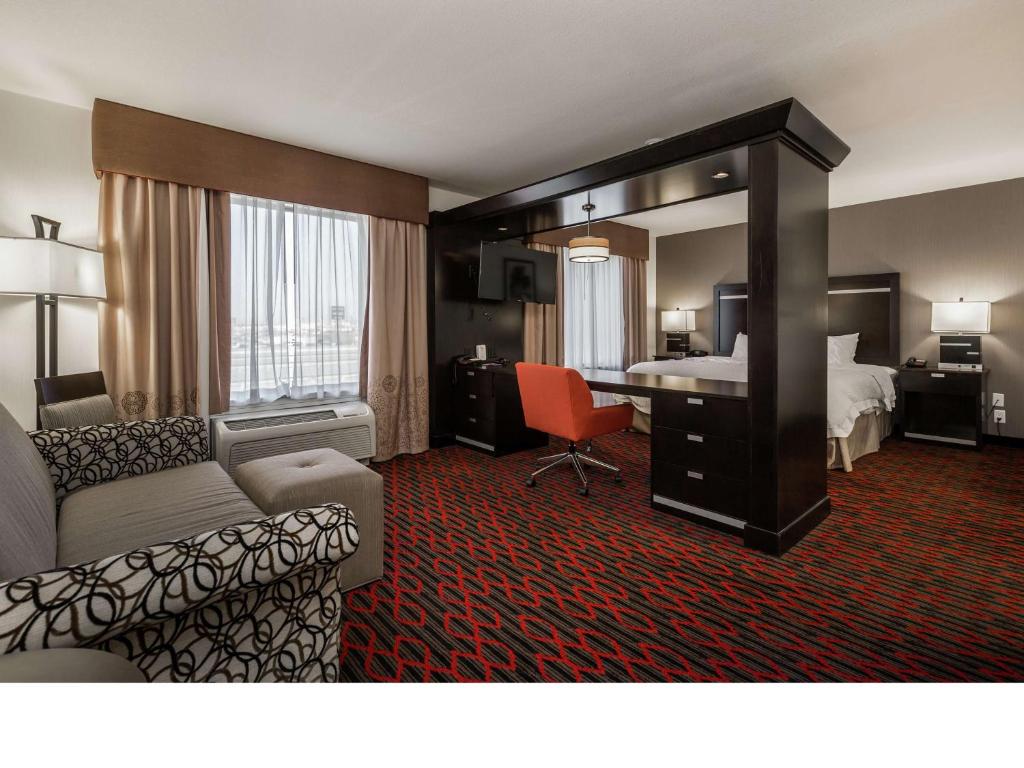 Posezení v ubytování Hampton Inn & Suites by Hilton Lethbridge