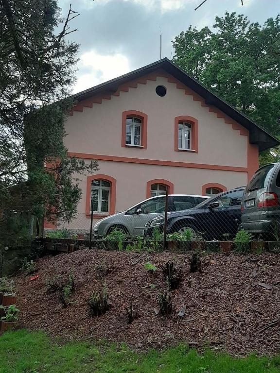 Vonkajšia záhrada v ubytovaní Borovnička